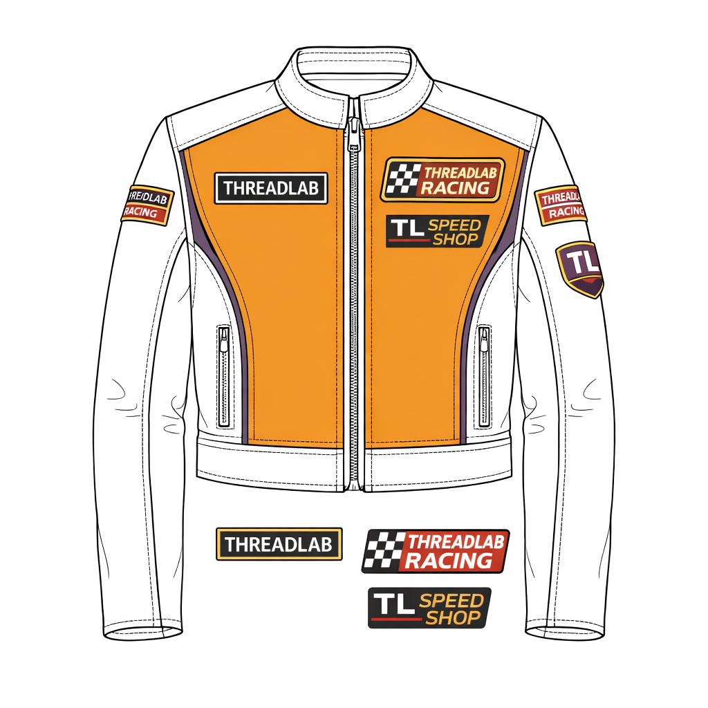 Design Reference For Racing Jacket ThreadLab Studio - AI-Powered Fashion Design & Mockup Generator